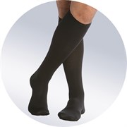ERGOFORMA Гольфы антиварикозные мужские (2 класс компрессии), 23-32 мм рт.ст., цвет: бежевый, черный 322